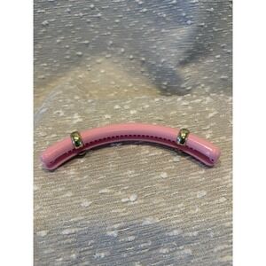 Vintage 1980s Cascade Clip Pink Gold